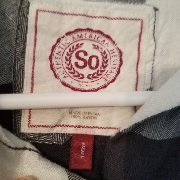 Plaid Button Up Shirt - Picture 3 of 3